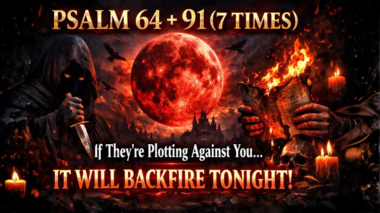 🔥 PSALM 64 + 91 (7 TIMES) — If They’re Plotting Against You… It Will Backfire Tonight