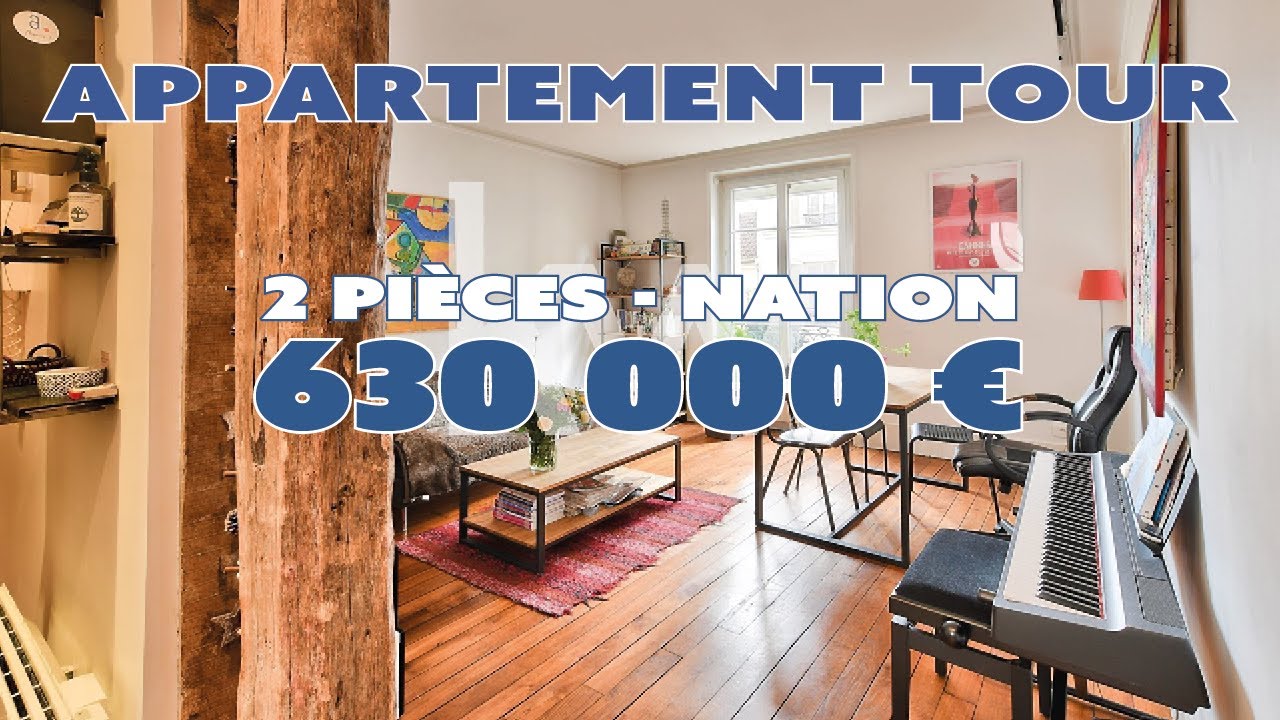 VENDU | APPARTEMENT TOUR | 2 PIÈCES | NATION | PARIS 11