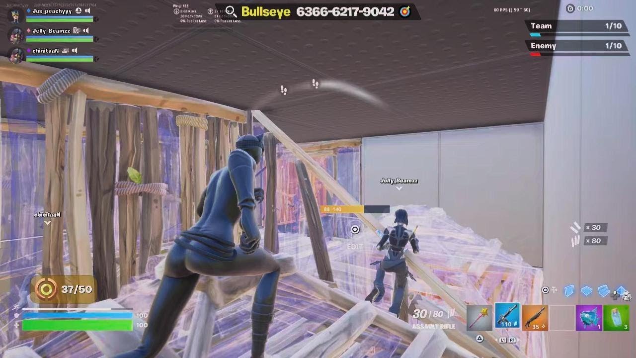 First time playing builds Fortnite 🥰