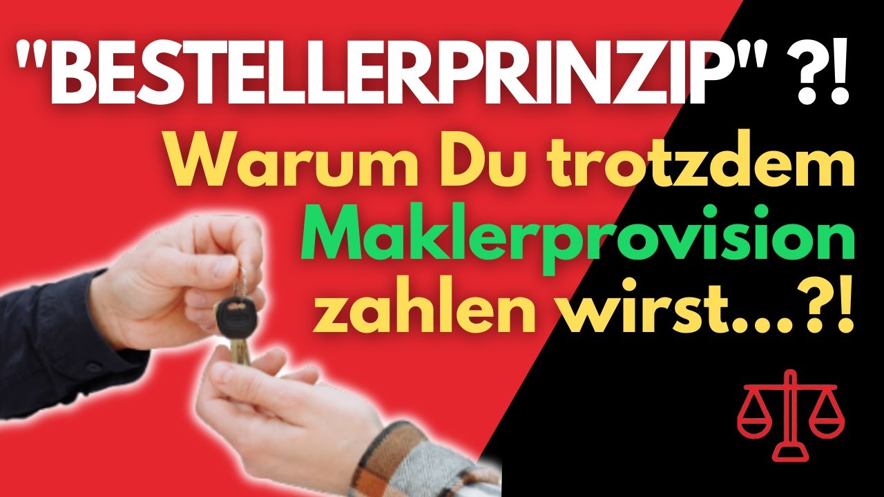 Bestellerprinzip | Warum Mieter f&uuml;r Mietwohnungen trotzdem Maklerprovision zahlen m&uuml;ssten?