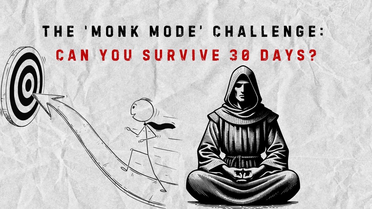The &lsquo;MONK MODE&rsquo; Challenge: Can You Survive 30 Days?