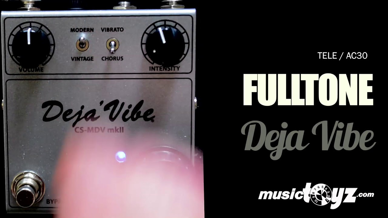 Fulltone Mini DejaVibe Mk II Guitar Effect Pedal CS-MDV mkII