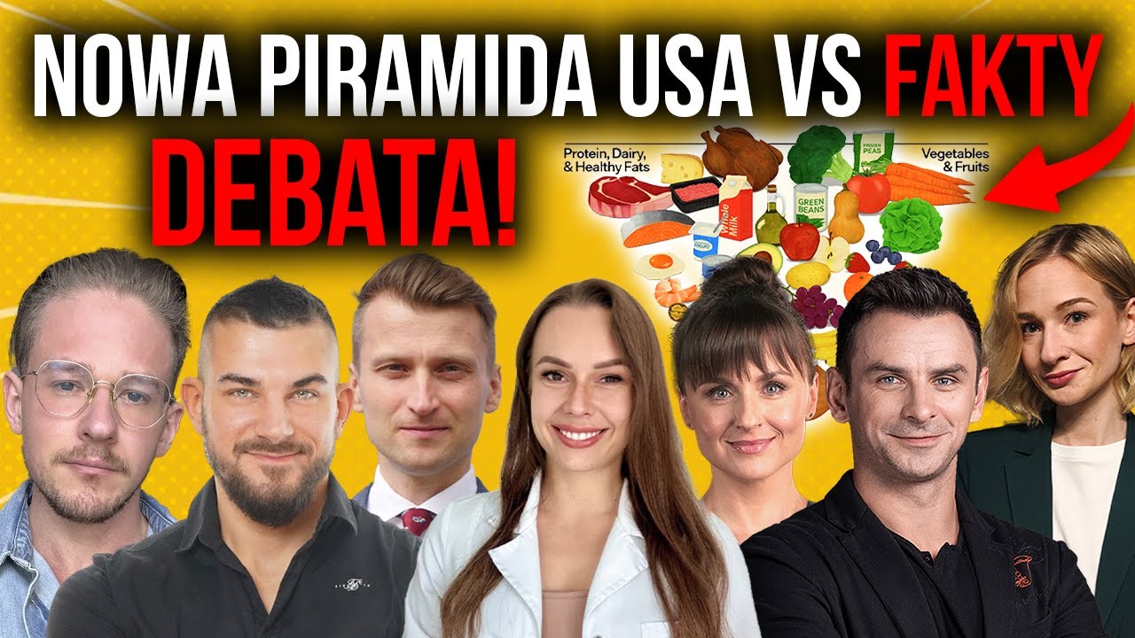 DEBATA: Nowa piramida żywienia – fakty vs narracja | Szmexy Sowiński Machaj Gudan Piątkowska Burczyk