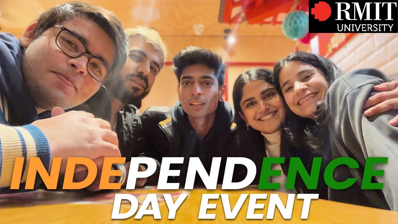 Independence Day Event | RMIT Melbourne Australia | Vlog #127
