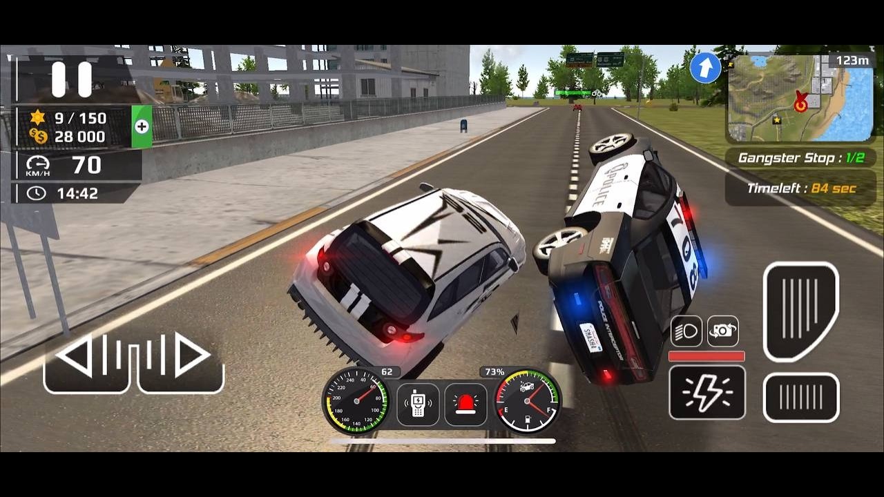 Police Officer Simulator - 🚨CRAZY Police Chase!🚔 - Mobile Gameplay