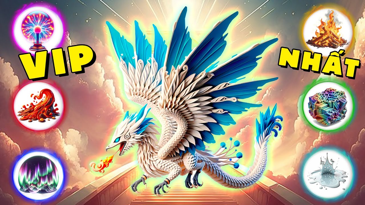 PobbRose Kết hợp 6 NGUY&Ecirc;N TỐ t&ocirc;i tạo ra SI&Ecirc;U TH&Uacute; TỐI THƯỢNG ! (PobbRose Đấng s&aacute;ng tạo) | Animash ✔