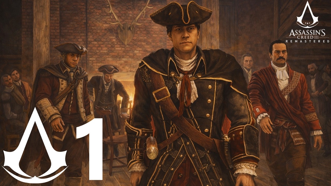 Assassin's Creed III - Remastered | #1 - Bem Vindo ao Novo Mundo l (PT-BR | PC - 4K)