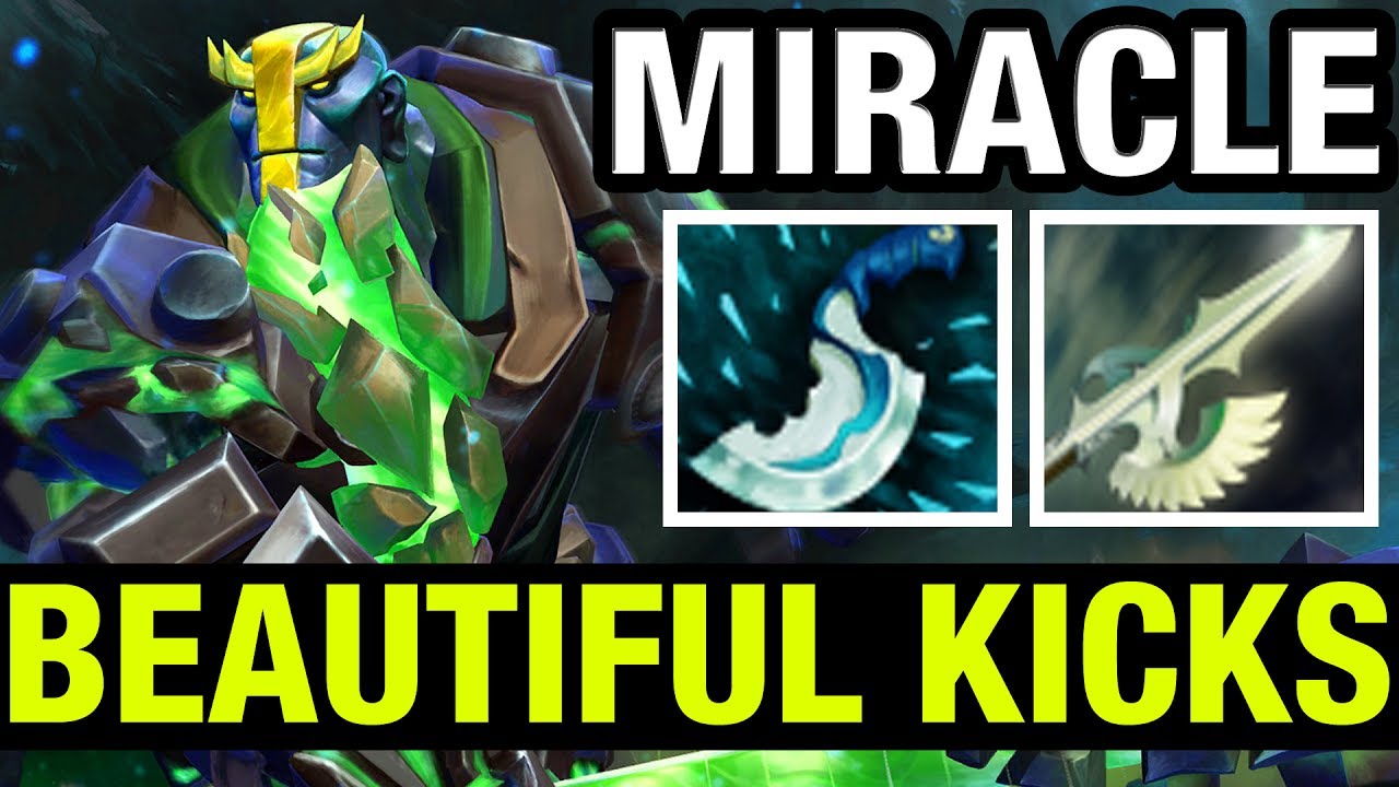 BEAUTIFUL KICKS !! - MIRACLE EARTH SPIRIT - Dota 2