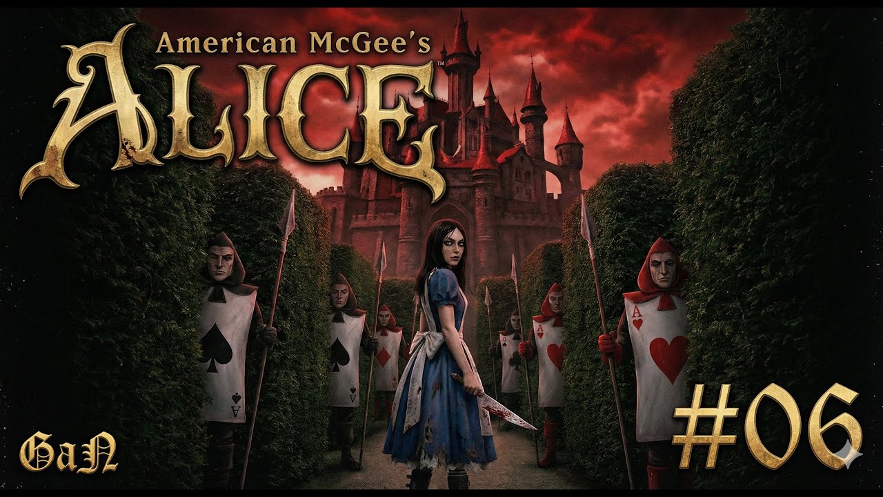 American McGee's Alice | #06: Лабиринт Королевы и Смерть Грифона (No Commentary)