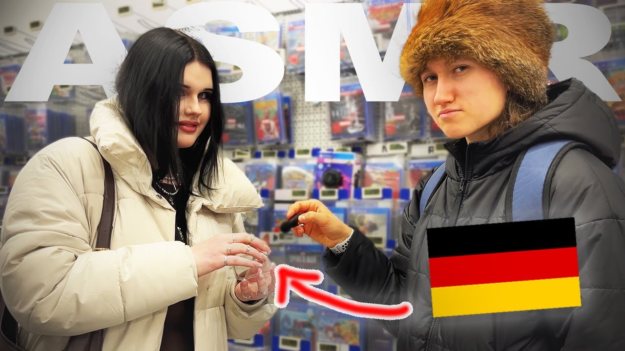 I asked Germans to do ASMR