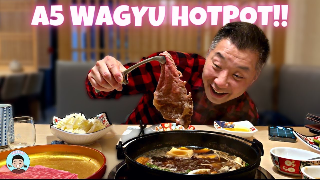 Must Try WAGYU SUKIYAKI in Markham! - Wagyu Suki