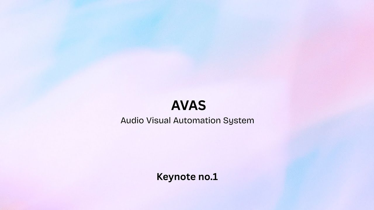 AVAS Keynote: Revolutionizing Audio-Visual Experiences
