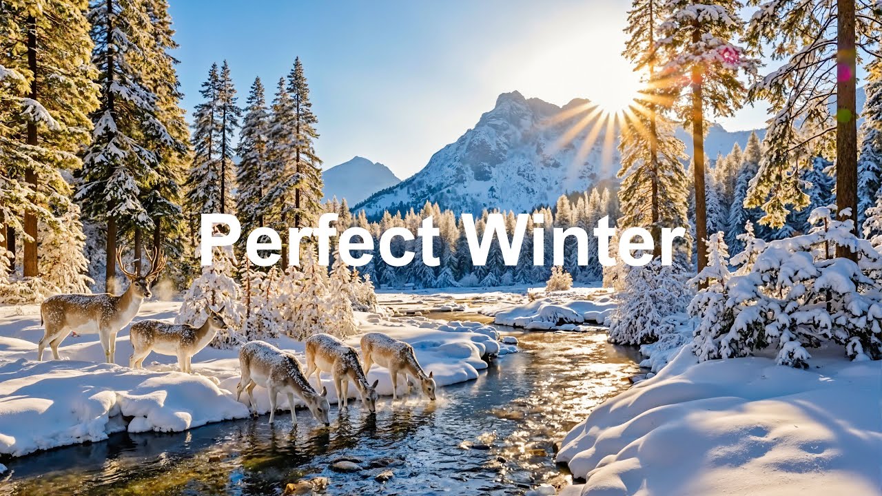Perfect Winter ❄️ Feel Good Music to Lift Your Mood ☀️ Happy Music for Perfect Day | Chill Mix