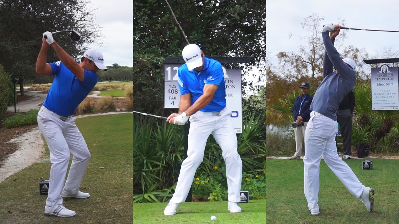 JASON DAY PRACTICE ROUND FOOTAGE - GOLF SWING FROM WIN AT 2014 TEMPLETON SYNCED & SLOW MOTION 1080p