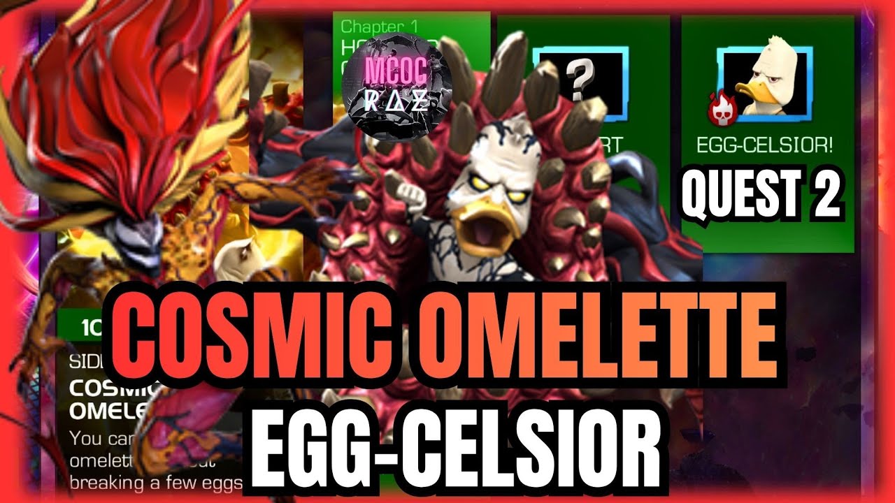 How to Defeat Howard the Duck boss in EGG-CELIOR Quest to Get Settar Forged Starlord Peice #2 