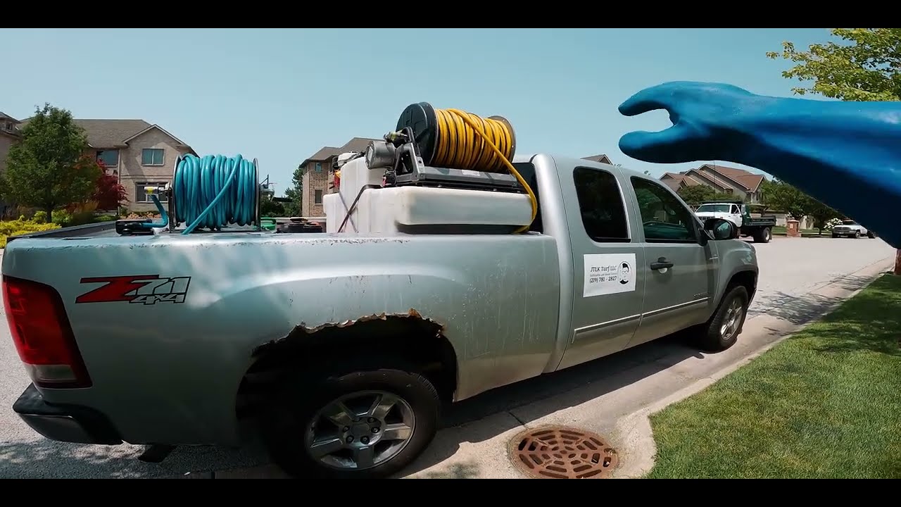 Ultimate Summer Lawn Treatment: Fertilizer, Fungicide, And Weed Control Spray!