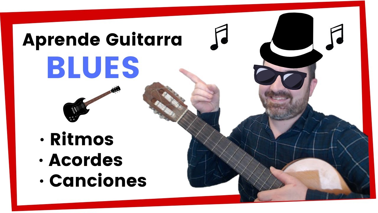 Cómo tocar BLUES en Guitarra 😎 (Guitarra Blues tutorial para principiantes)