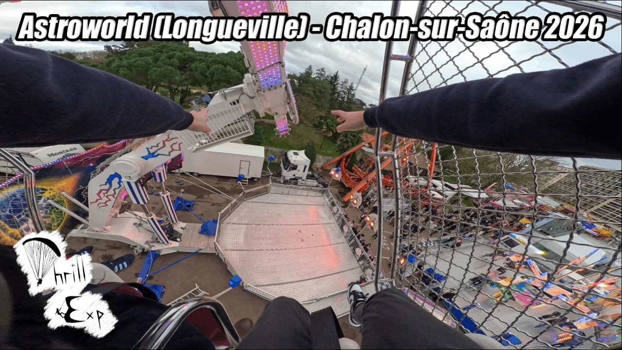 4K - Astroworld (Longueville) - Fête foraine de Chalon-sur-Saône 2026 | Onride