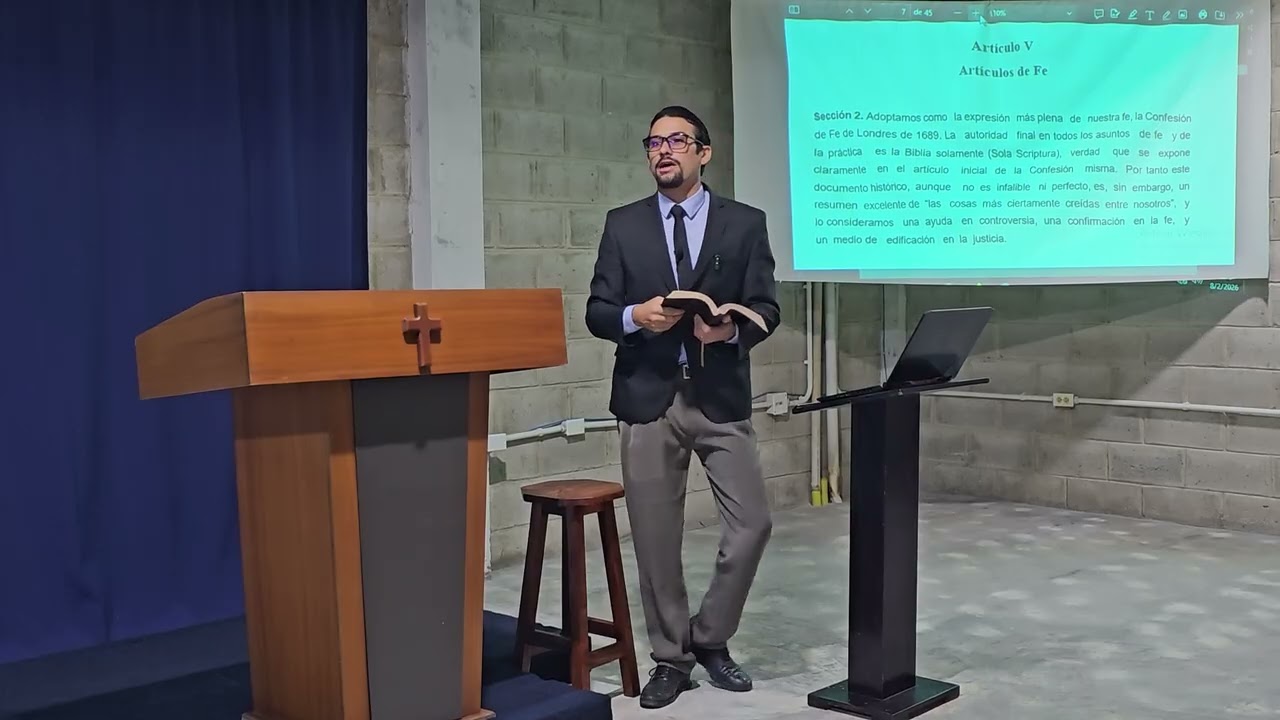 Clase dominical | la constitución | Pastor Johan Rosales. 