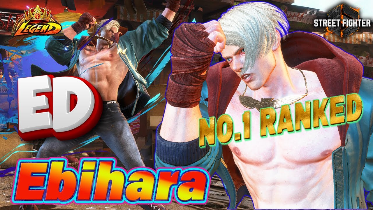 SF6 🔥 Ebihara No.1 Ranked ED ▰ Dangerous Combos & Best Gameplay !🔥 SF6 DLC High Level Replays
