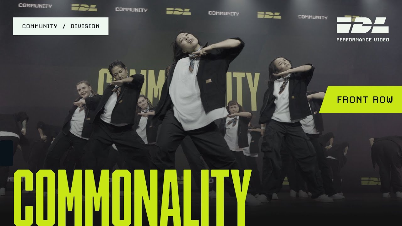 [3rd Place Community] Commonality Front Row | IDL Launch 2025 Community Division