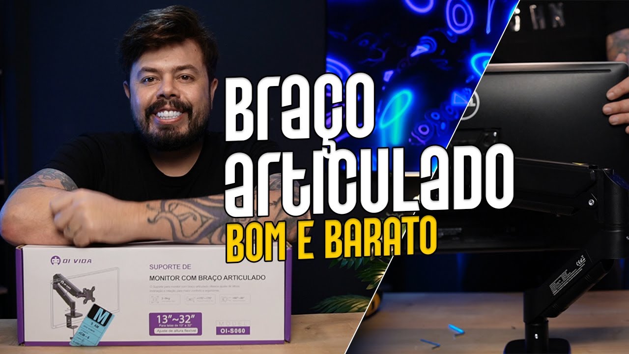 Braço Articulado Para Monitor Bom e Barato - Oi Vida
