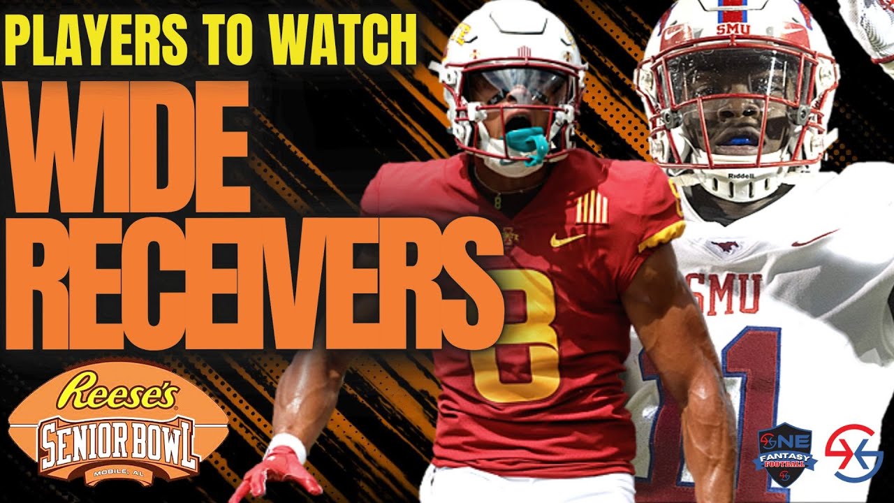 2023 NFL DRAFT - PROSPECTS TO WATCH at the SENIOR BOWL - Wide Receivers - Senior Bowl WRs