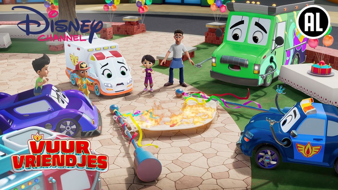Vuur Vriendjes | Natte Brand! | Disney Junior België-Nederland