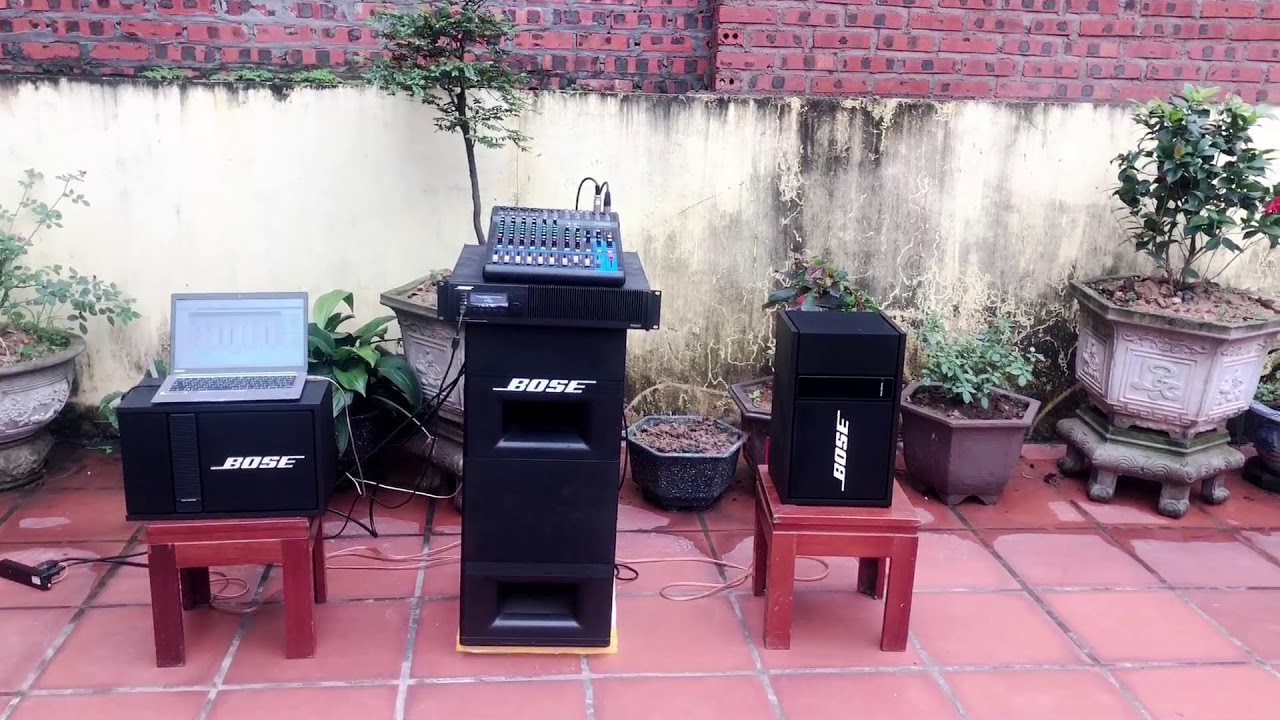 Ai bảo loa Sub Bose 502B không ghép được với loa Bose 301 ?