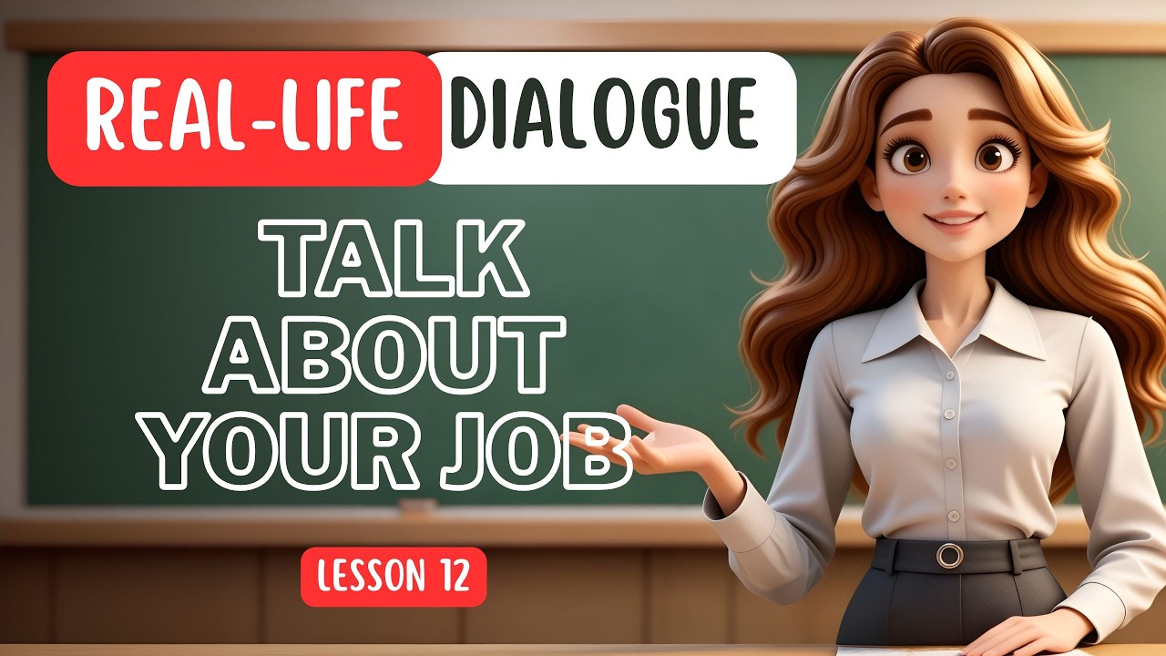 Learn How to Talkk about Your Job in English Fluently  – Shadowing Practice