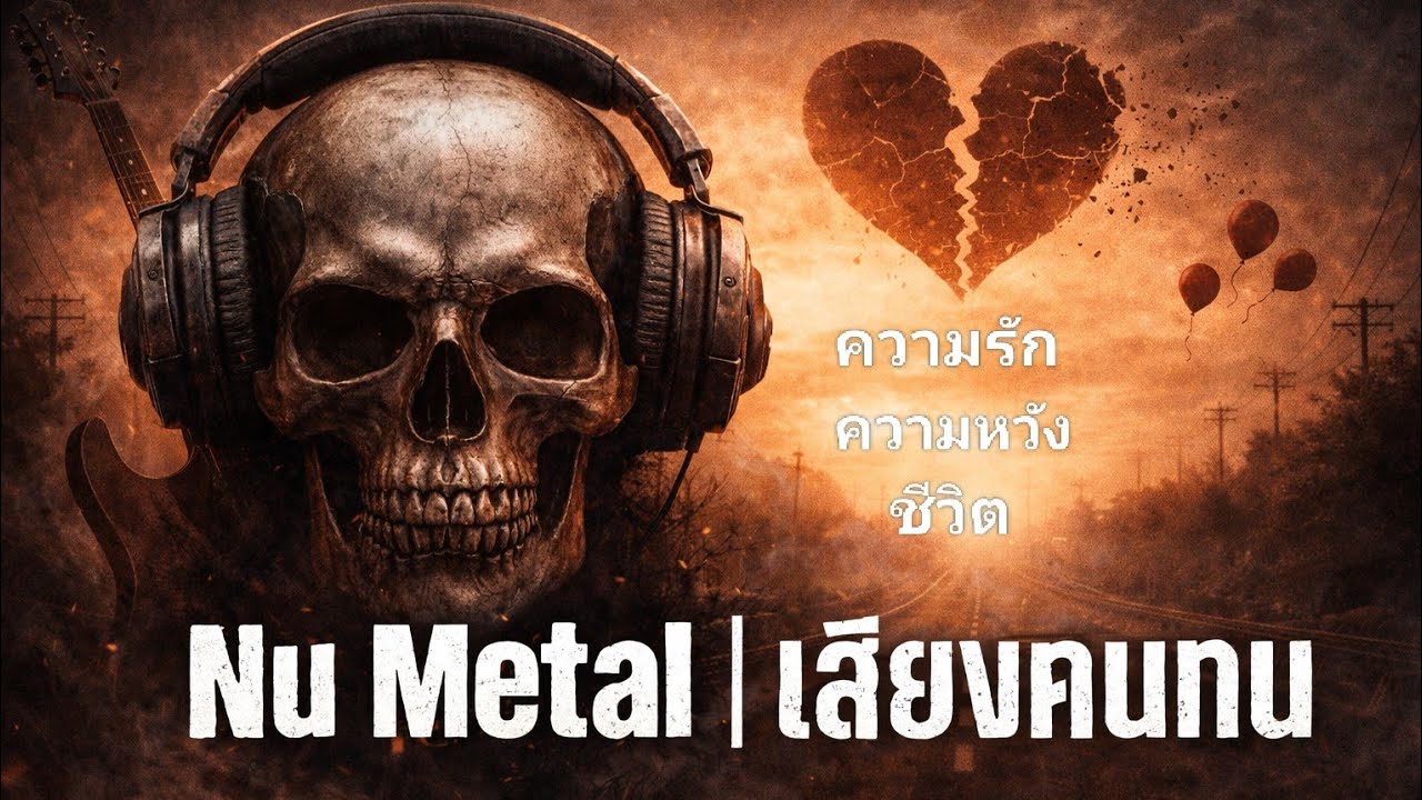 รวมเพลง Nu Metal ต้นฉบับ | Rap Rock ฟังยาว | เสียงคนทน Vol.2