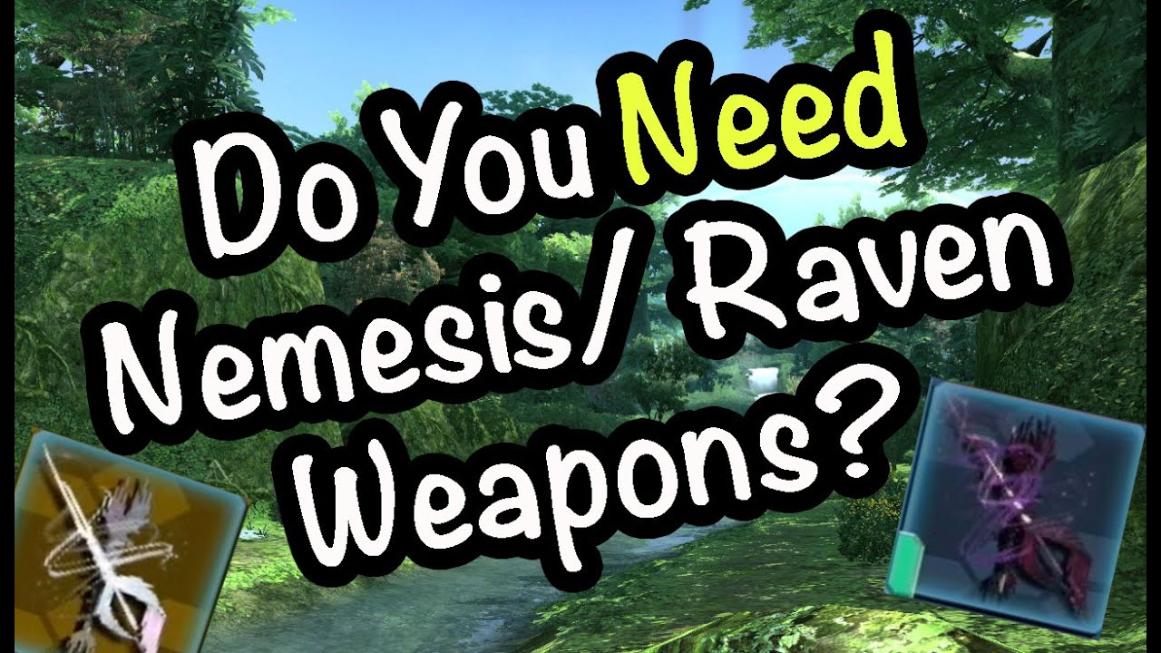 [PSO2] Do you NEED Nemesis Raven Weapons?