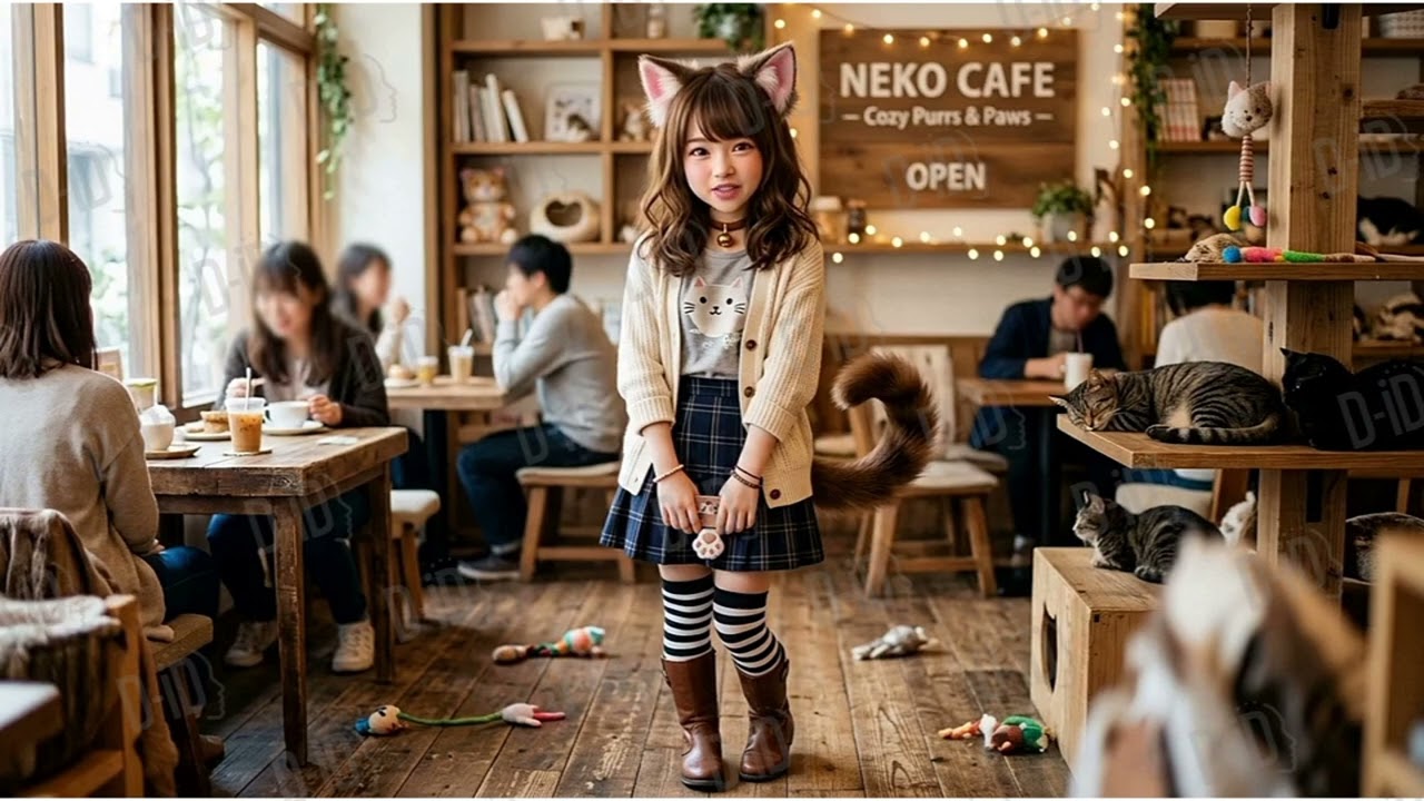 Meow Meow Meow! 🐾 A Cute Neko Cafe Story | 