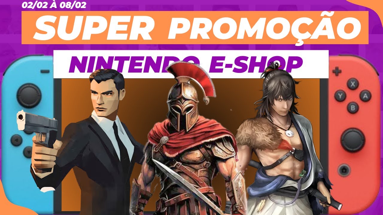 ESSAS PROMOÇÕES ESTÃO INSANAS! 🔥 TOP 10 Nintendo Switch | Fevereiro 2026 (Switch 1 e 2)