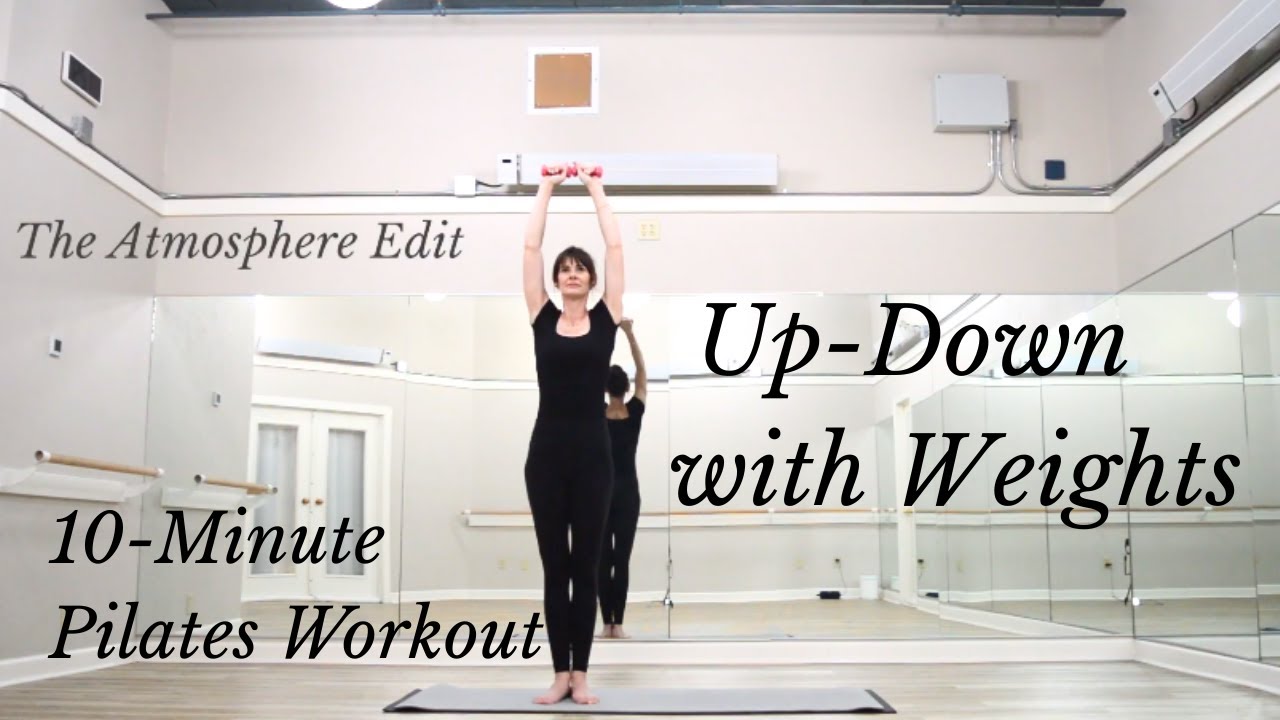 Basic Up-Down with Weights | 10-Minute Authentic Pilates Workout