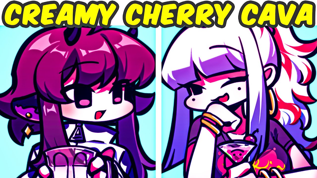 FNF VS Creamy Cherry Cava / Kris VS Danke FULL WEEK + Rhythm (FNF MOD) | Friday Night Funkin