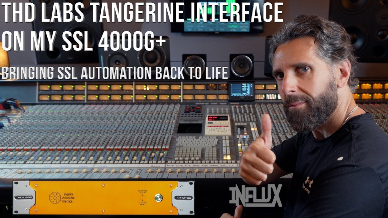 Bringing SSL Automation Back to Life: THD Labs - Tangerine Automation Interface on my SSL 4000G+