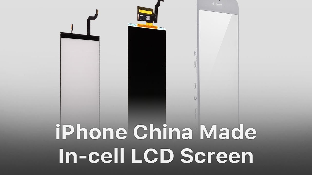 iPhone China Made In-cell LCD Screen-Qualified Alternative