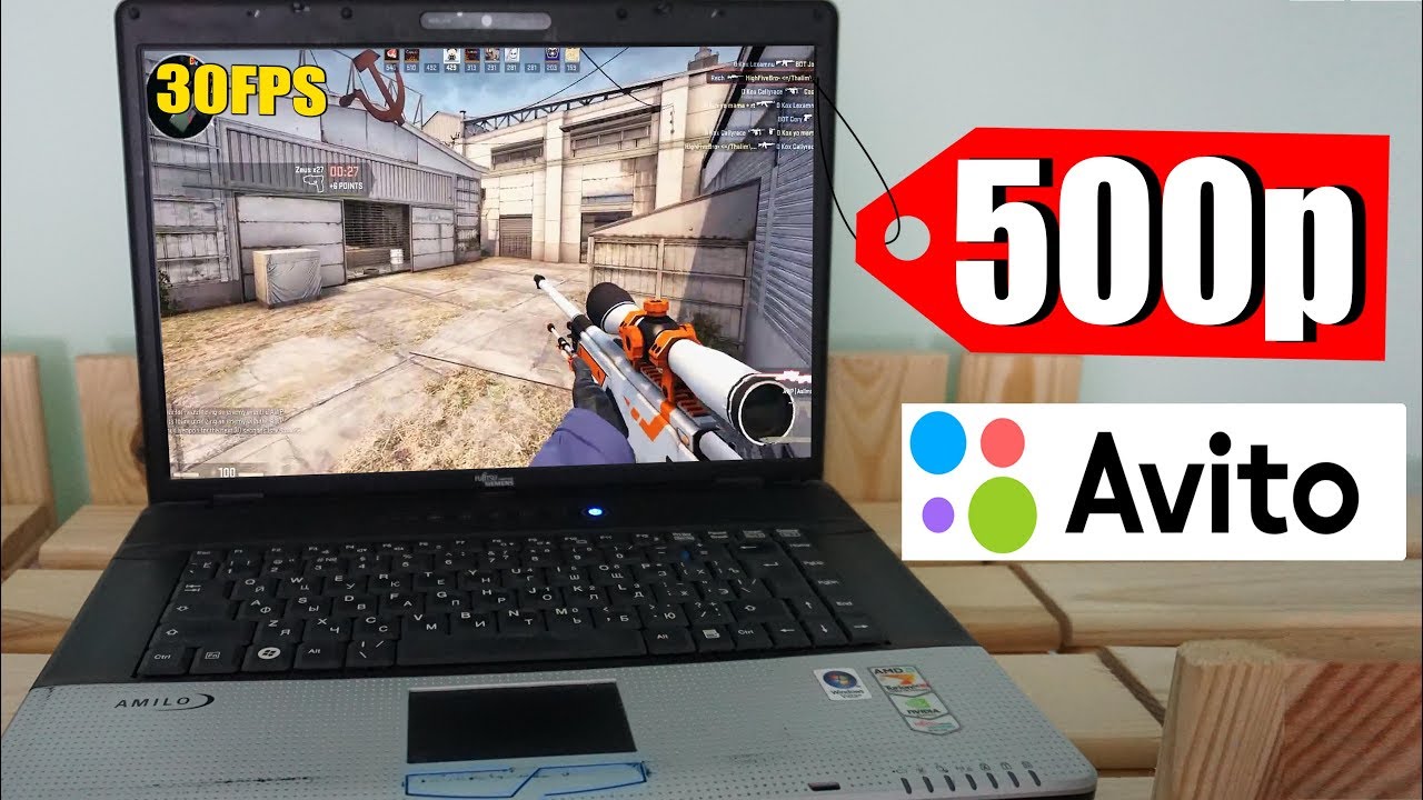 ИГРОВОЙ НОУТБУК ЗА 500 РУБЛЕЙ (7$) С АВИТО ? 🔥 STALKER, Mafia, Counter-strike, Warcraft 3
