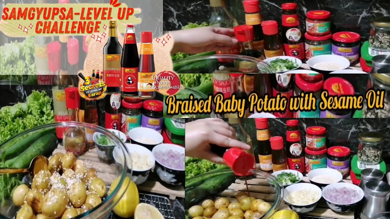 BRAISED BABY POTATO with LKK Sauces | MommyChef Jenna