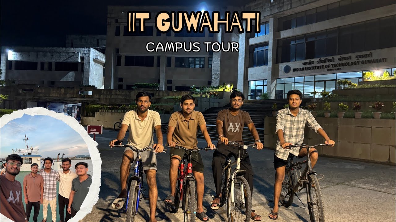 Exploring IIT Guwahati | A Day in the Life of an Intern + Scenic Campus Tour🌊