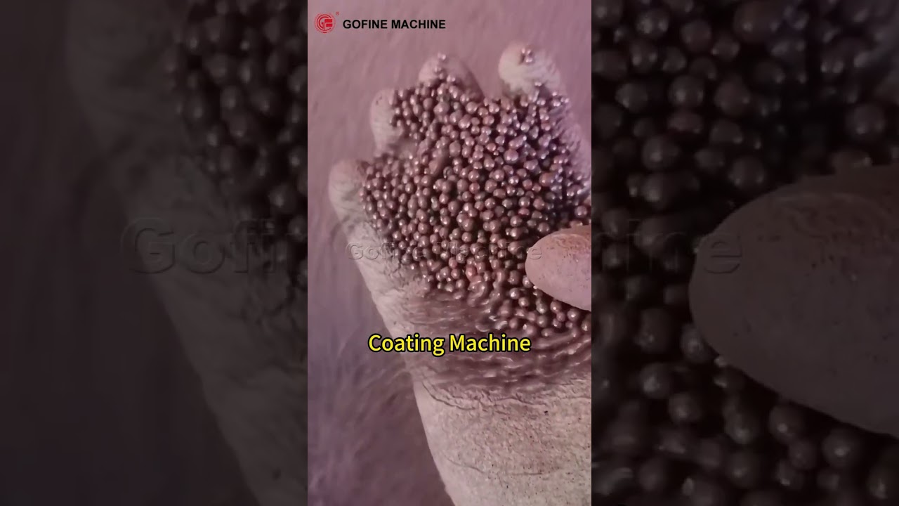 High Quality Slow Release Fertilizer Granules Automatic Fertilizer Coating Equipment