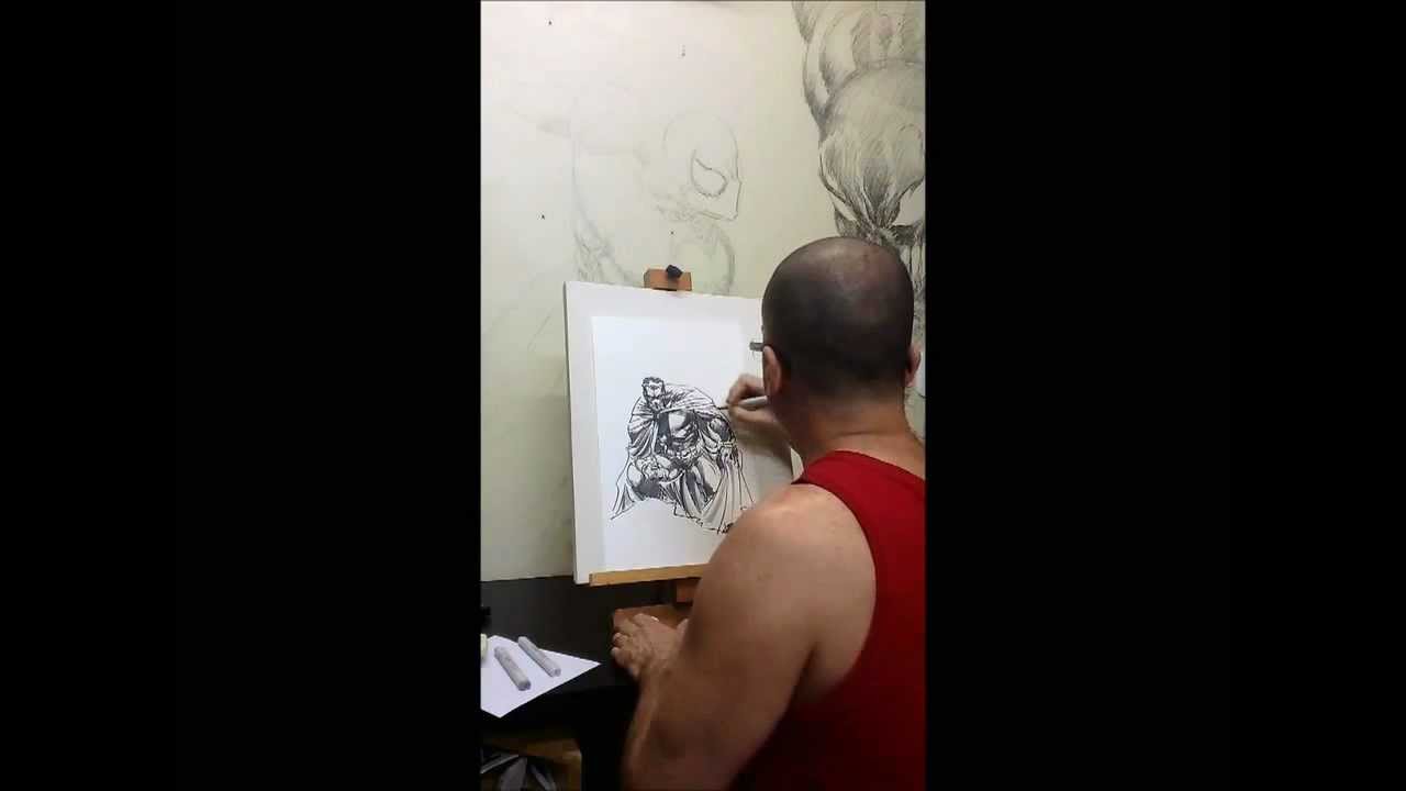 Mike Deodato sketches 