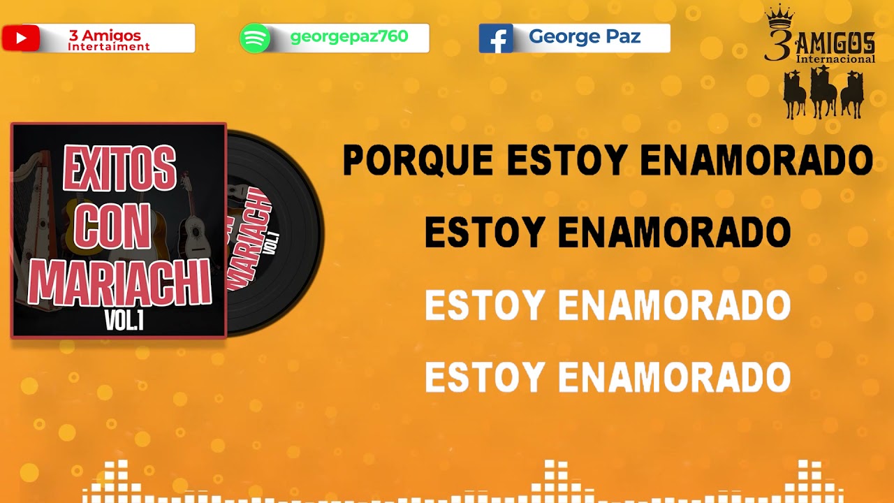 Estoy Enamorado De Ti (Karaoke)