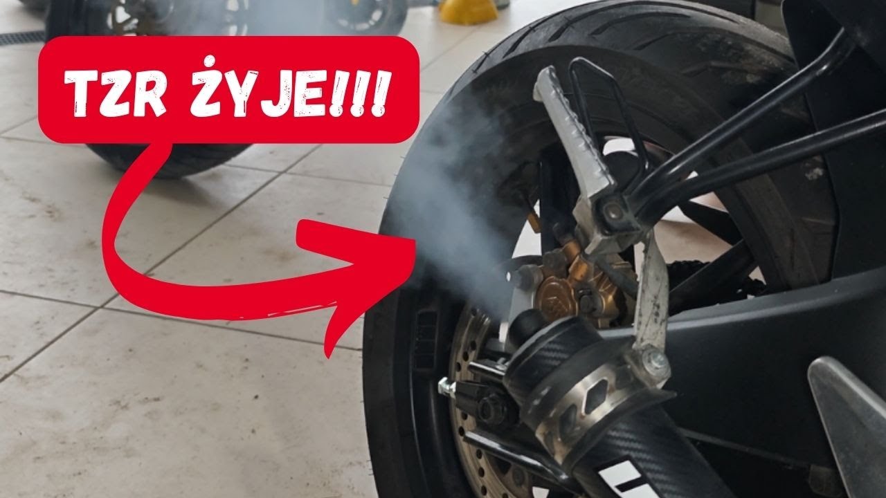 Yamaha TZR 50 po wymianie cylindra żyje!