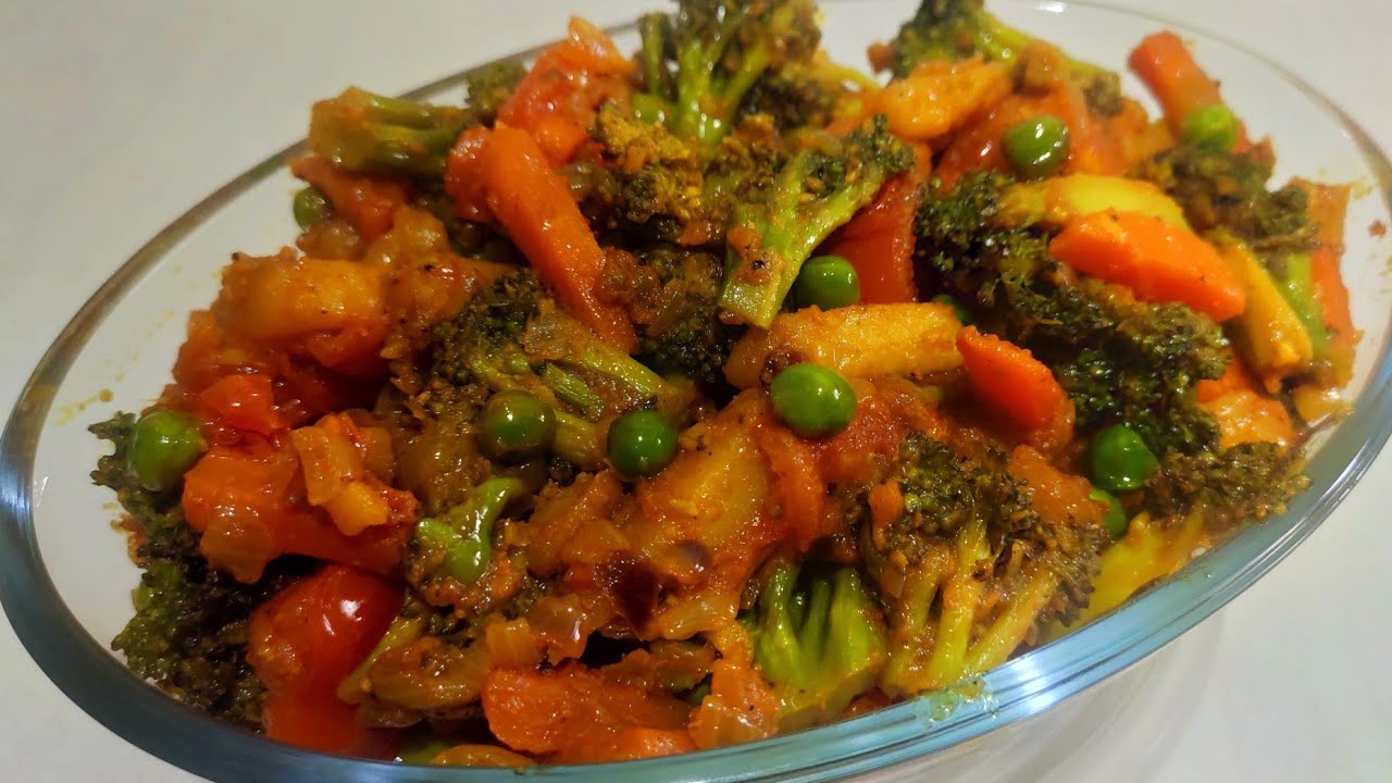 Broccoli recipe | broccoli mix veg recipe | broccoli masala | mix veg recipe