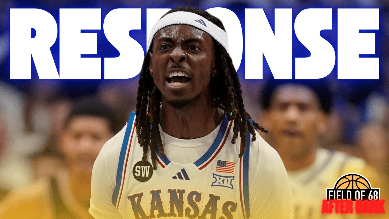 REACTION to Kansas' HUGE win over Houston! | 'BILL SELF ON BIG MONDAY IS INEVITABLE' | AFTER DARK