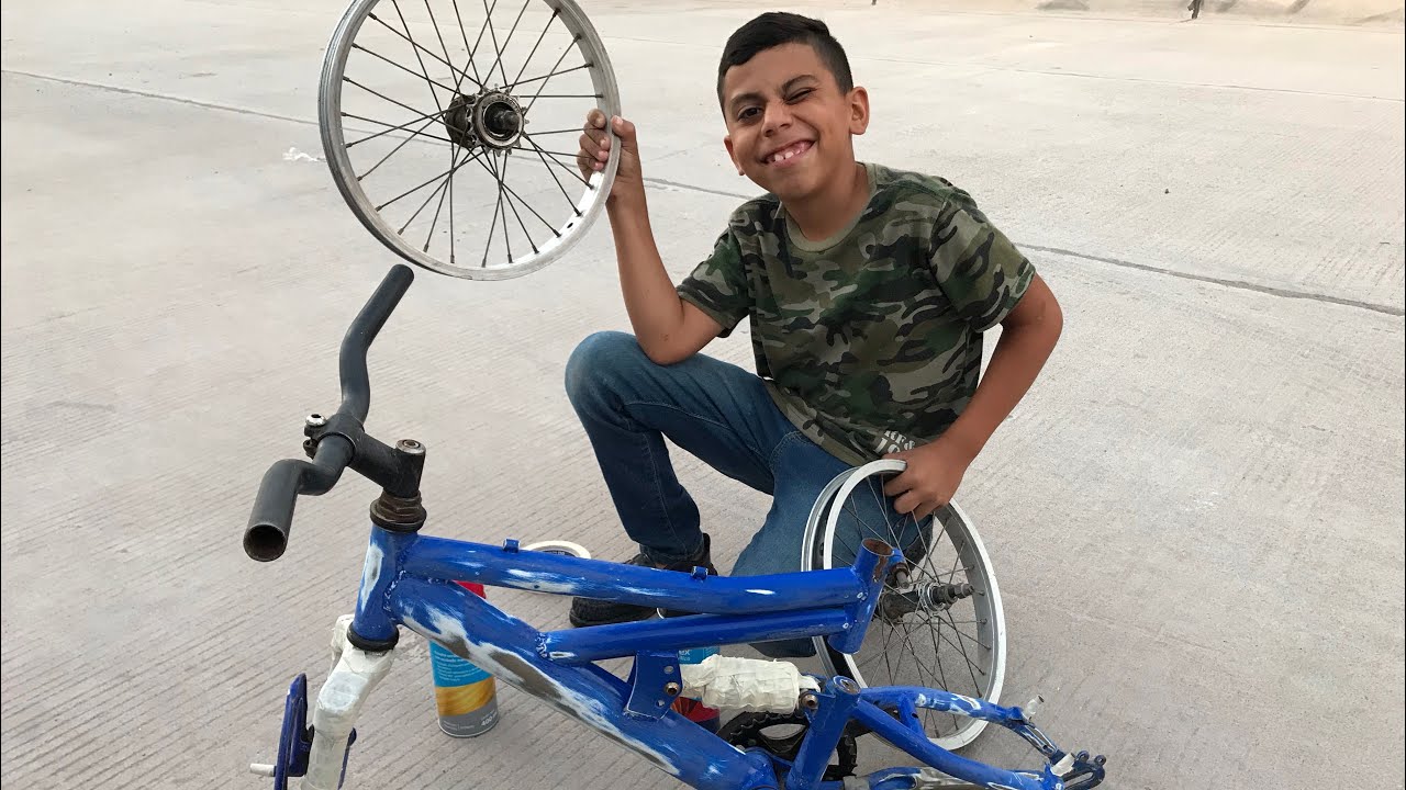 LE TUNEAMOS LA BICICLETA “Del Terror” MIRA CÓMO QUEDÓ AL FINAL 😎🚲