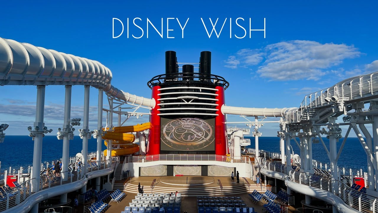 DISNEY WISH | Посетите новейший корабль Disney в формате 4K!