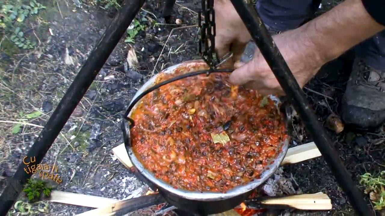 Cu tigaia-n spate - Zacuscă de ghebe şi ghebe murate